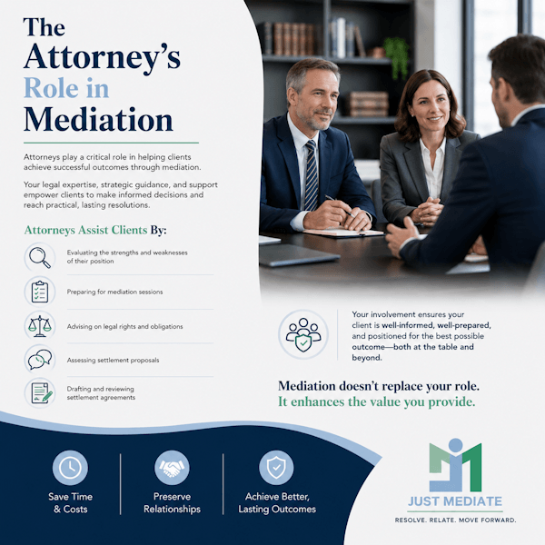 The Attorney's Role in Mediation - Just Mediate
